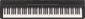Pianoforte digitale YAMAHA P45 Pianoforti digitali Yamaha P35 finitura nera